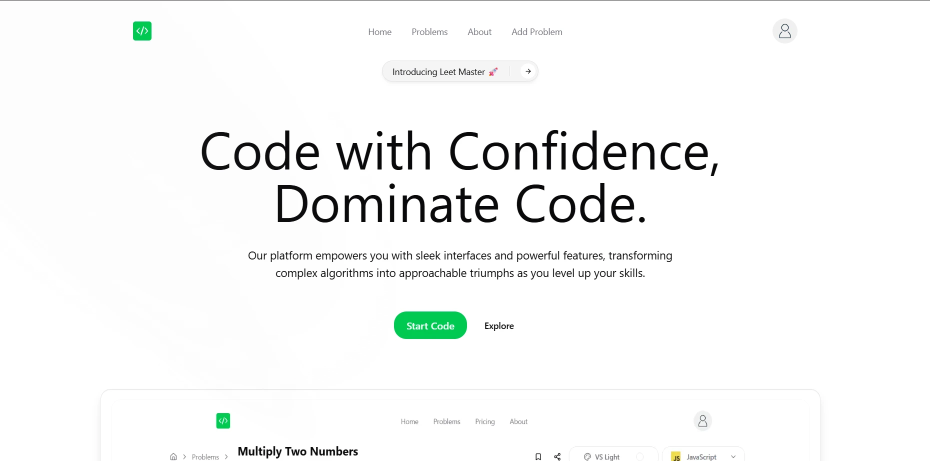 Introducing Leet Master — A Cleaner, Smarter Way to Practice DSA